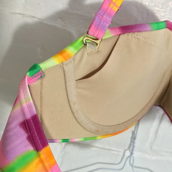 Victoria's Secret Twist Bandeau Bikini 34B / S - Picture 3 of 4